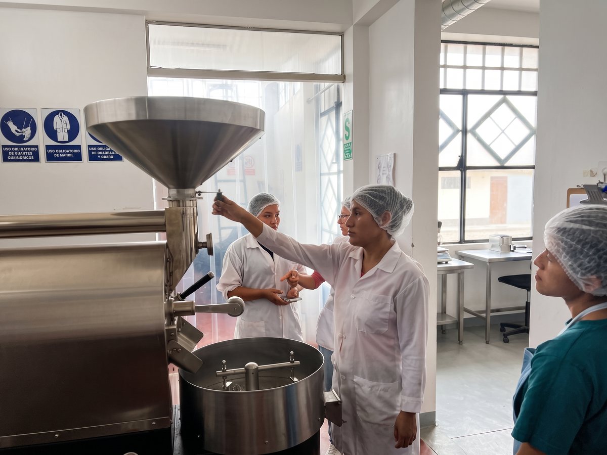 The production team at work in the community-owned workshop