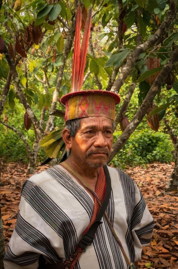 Wilfredi Ríos Pancho, a community chief